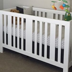 RH Baby & Child Navy Crib Skirt